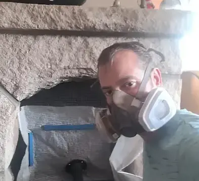 pose insert cheminée Pleugeuneuc-1