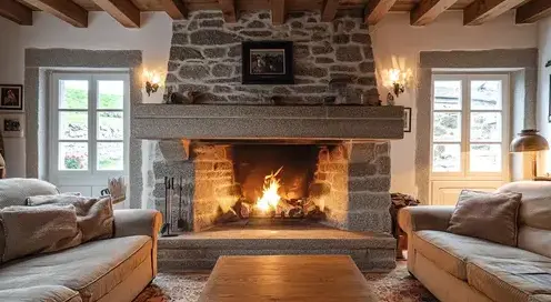 pose insert cheminée à Saint Domineuc - image 4