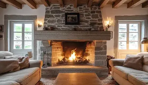 pose insert cheminée Saint Thual-5